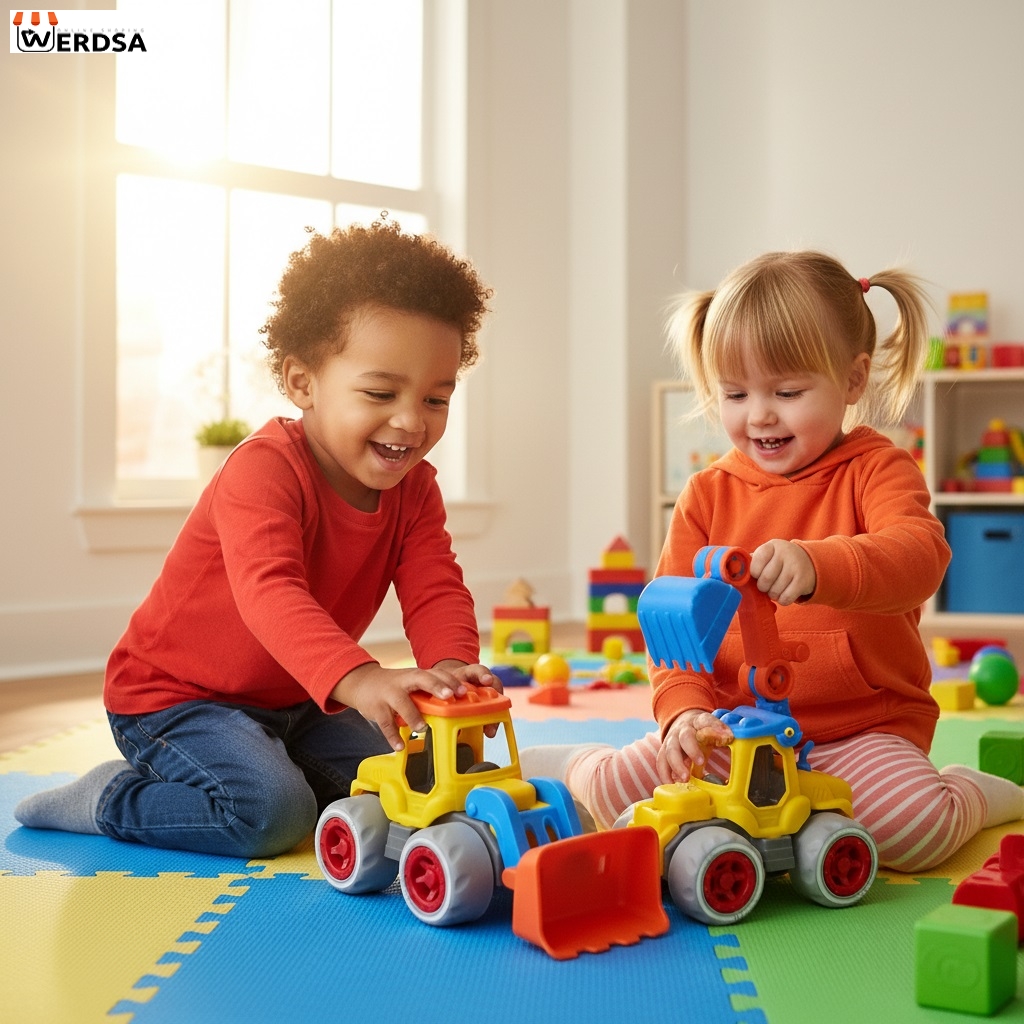 ماشین بازی تراکتور طرح لودر هالیمو کد MA001